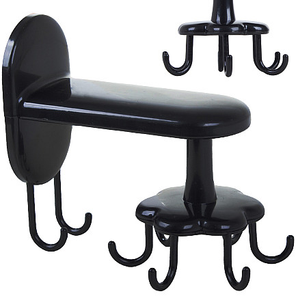 Kitchen hanger rotary utensil holder hook