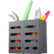 Virtuves Sienas Galda Piederumu Organizators Ar Notekcaurules Funkciju