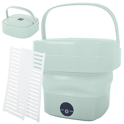 Portable mini travel folding washing machine home