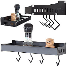 Virtuves Sienas Plauktu Garšvielu Plaukts