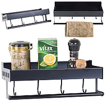 Virtuves Sienas Piekaramais Plauktu Organizators