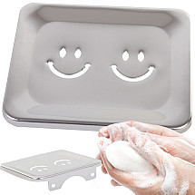 Metāla ziepju trauks vannas istabai