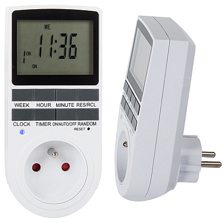 Timer on-off switch lcd digital