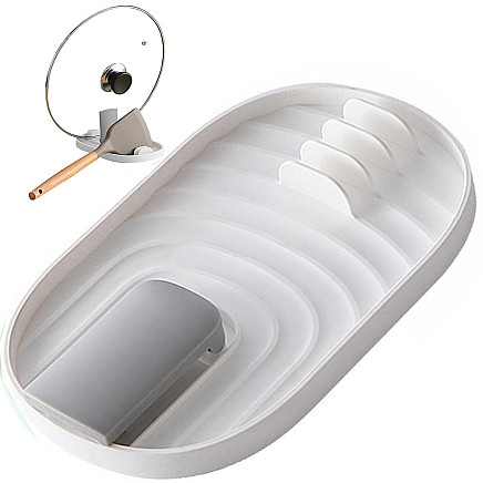 Kitchen spoon drainer pad