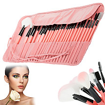 Set of professional make-up brushes 24 pieces