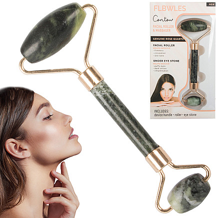 Jade roller face massager