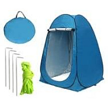 Beach tent changing room shower toilet wc