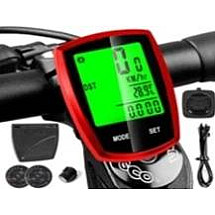 Wireless bike counter lcd speedometer