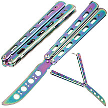 Butterfly blunt training knife