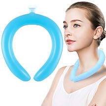 Aukstuma komprese kaklam, atkārtoti lietojama, 40 cm