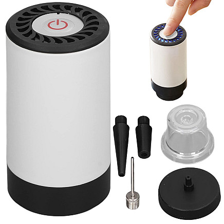 Vacuum pump for food vacuum bags