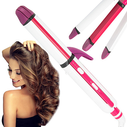 Curling iron straightener crimper 3in1 curls