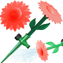 Garden sprinkler sunflower garden watering can