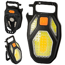 LED gaismiņa ar atslēgu piekariņu, atveramo, magnētu un USB lādētāju