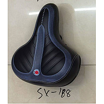 Bicycle saddle soft comfortable foam springs