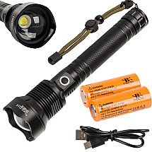 Bailong X92 militārā taktiskā lukturīte ar CREE LED XHP90 zoom