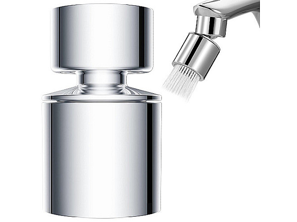 Jaucējkrāna aerators 360° rotējošs, divi strūklas režīmi