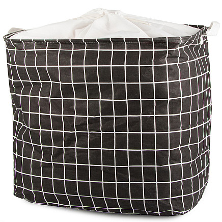 Folding basket for laundry toys large lockable