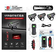 Led bicycle light set rear front usb for bicycle