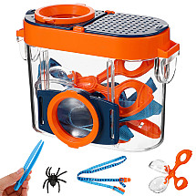 Magnifying glass insect magnifying glass container