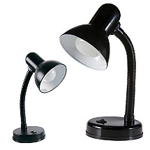 Adjustable school desk lamp nightstand