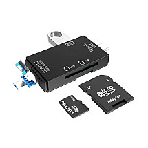 Sd microsd tf card reader usb usb-c micro usb otg