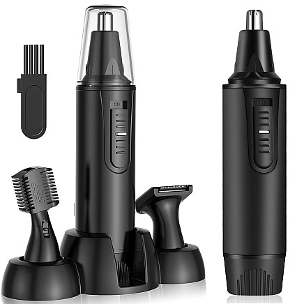 Nose trimmer ear hair remover shaver beard styling eyebrows 3in1