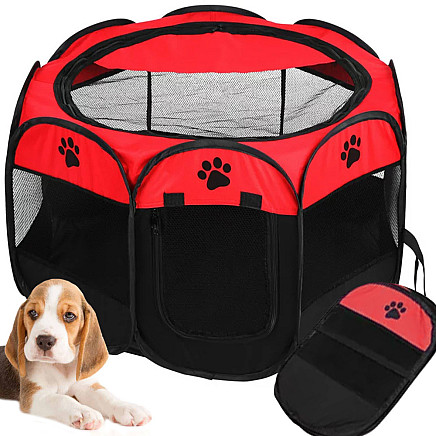 Collapsible dog pen pet bed cat cage large kennel lightweight