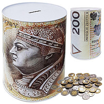 Metal money box can xl large