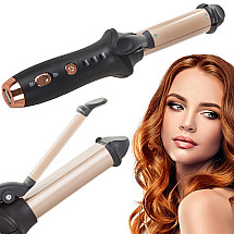 Curling iron hair straightener curls powerbank usb