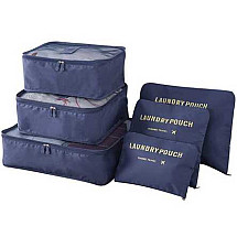 Travel organisers for laundry bags x6