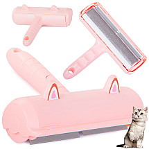 Brush roller roller for cleaning off dog hair