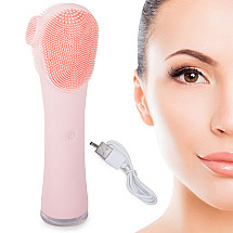 Facial cleansing brush sonic massager