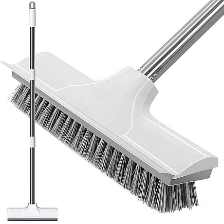 Floor scrubbing brush water brush for floor cleaning 2in1