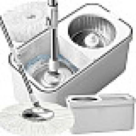 360 spin turbo turble mop washer pack 2 x microfibre pads