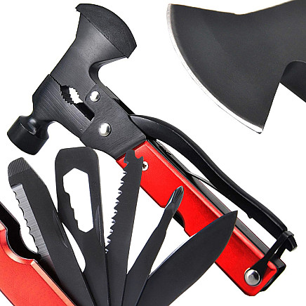 Multitool multifunctional tool 17in1 survival hammer chopper combiners
