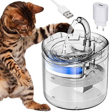 Automatic drinker for cat dog fountain quiet bowl drinker