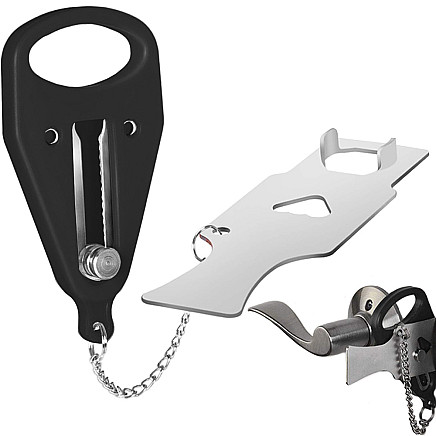 Anti-theft travel door lock for hotel room