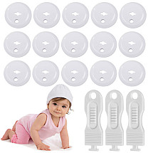 Protection of sockets contact plugs blockade 15 pcs with pin