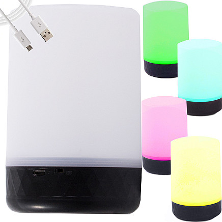 Led night light rgb usb colour for living room bedroom 2 modes 8 colours