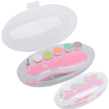 Electric nail clipper for babies children adults case