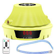 Interactive skipping rope with remote control for counting rotations