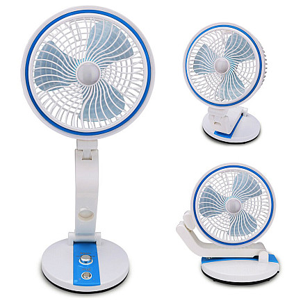 Folding fan wireless desk lamp standing desk fan