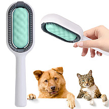 3-in-1 silicone dog hair brushing brush for cats washing hair collection