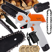 Cordless chainsaw mini pruning saw for cutting branches