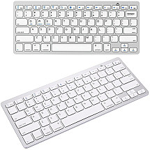 Wireless bluetooth keyboard for pc ipad mac small slim low-profile