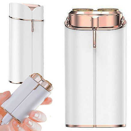 Sieviešu USB epilators ar LED apgaismojumu