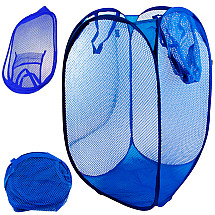 Folding laundry basket for toys large storage container handles