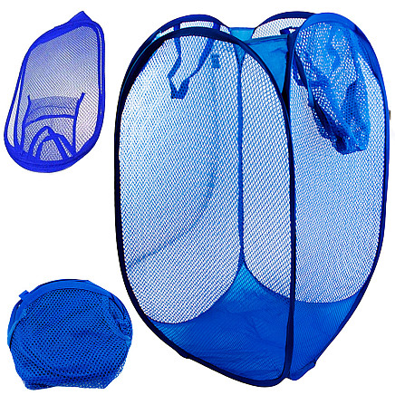 Folding laundry basket for toys large storage container handles