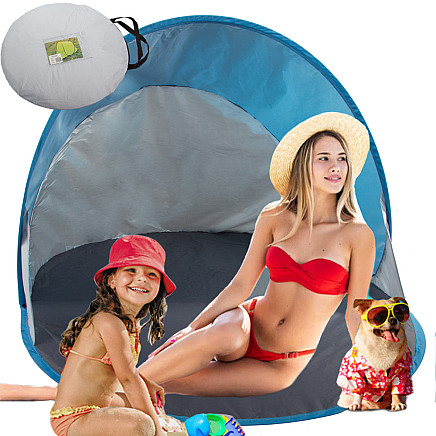 Self folding beach tent uv protection screen large garden tent